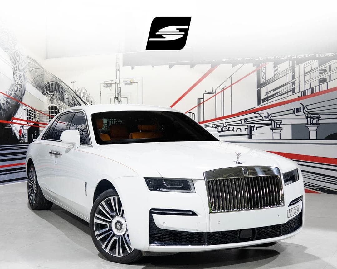 Rolls-Royce Ghost prepared for delivery in Dubai