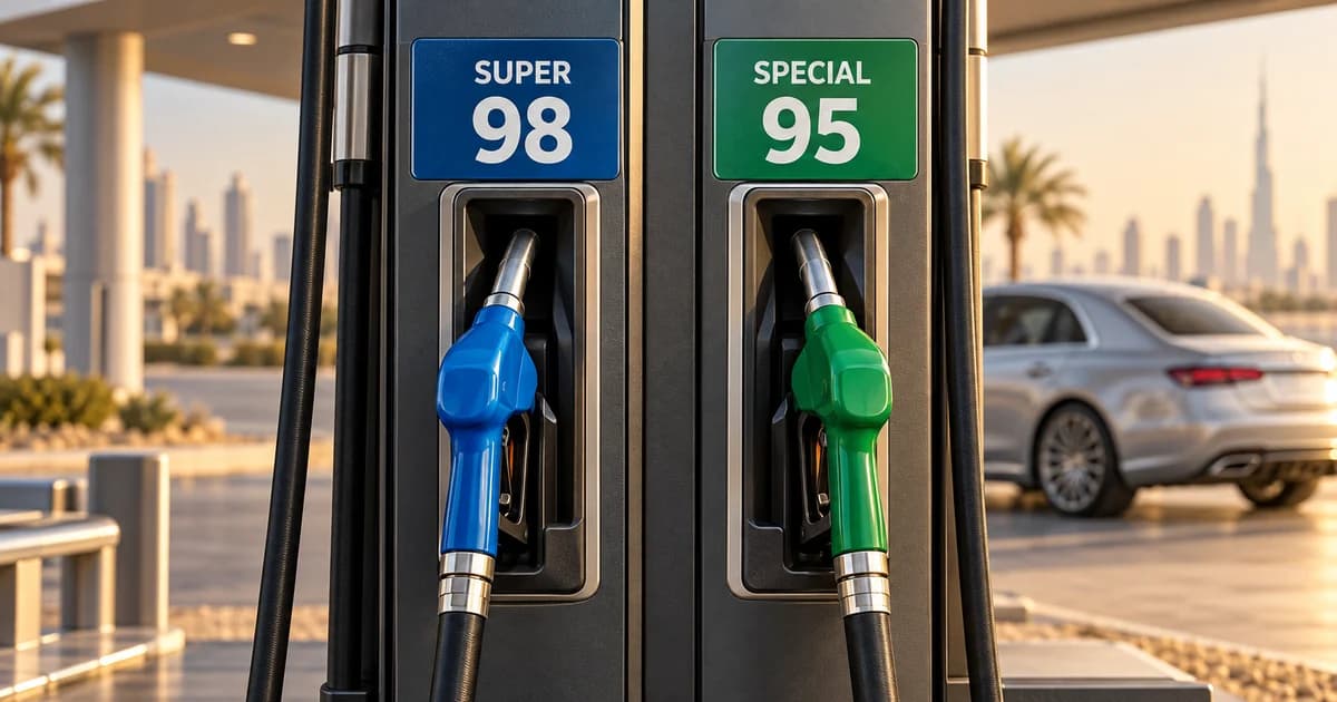 Super 98 vs Special 95: Fuel for Your UAE Rental
