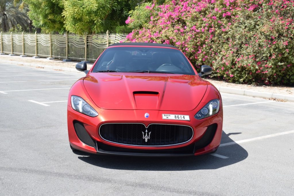 Maserati Grancabrio Red - For Rent in Dubai UAE