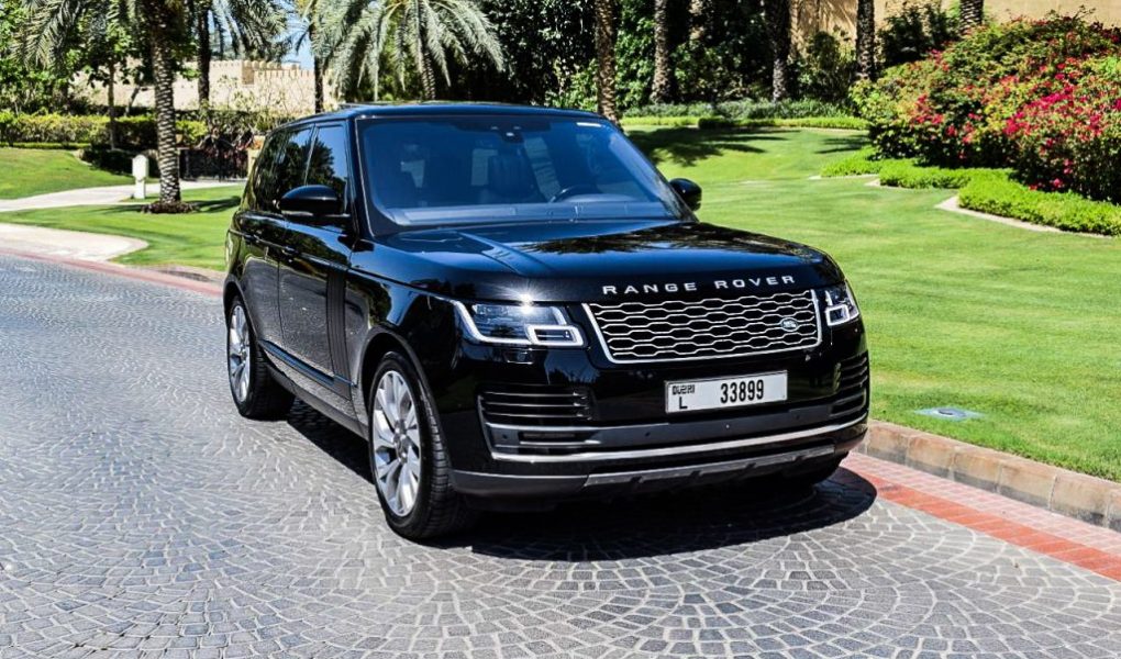 Range Rover Supercharged Black - For Rent Dubai